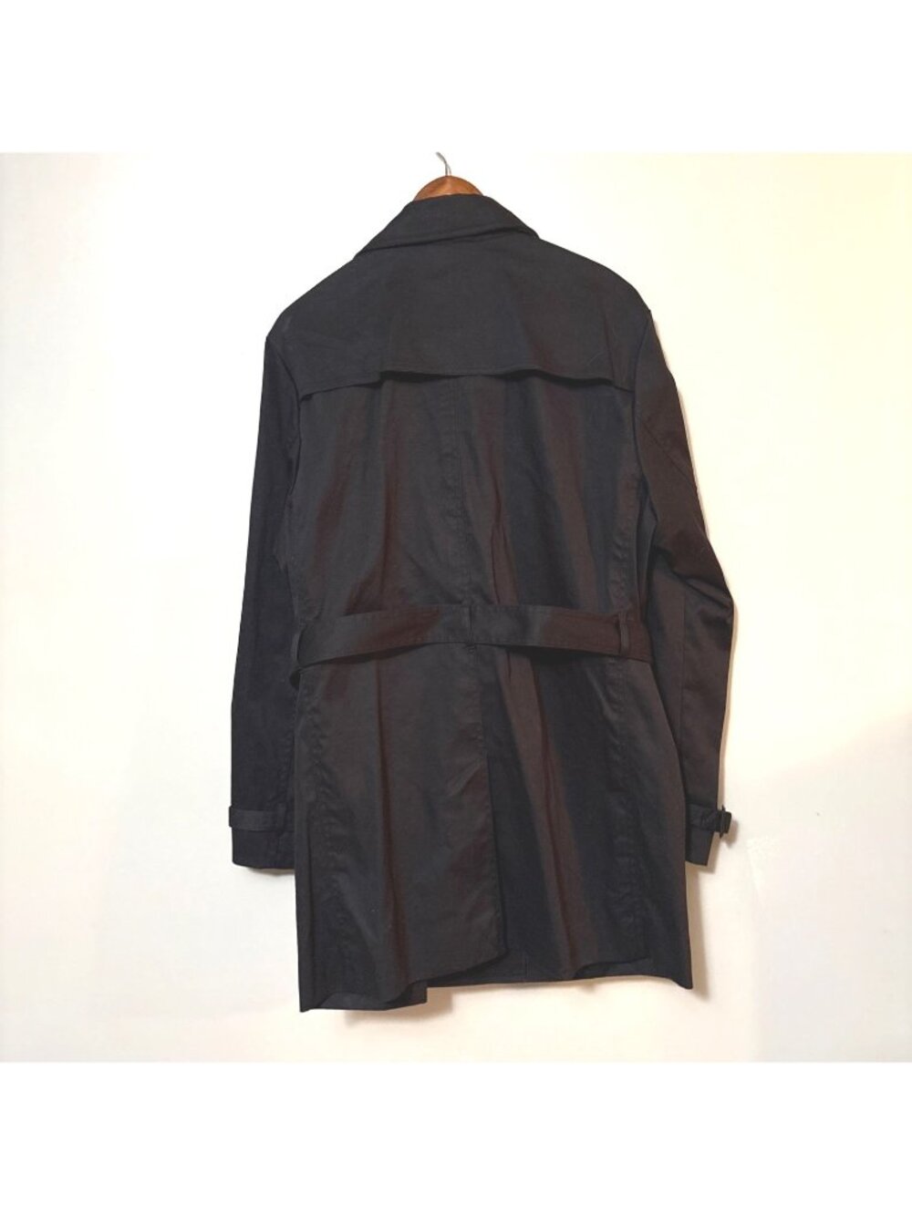 3.1 Phillip Lim 20th Anniversary Collection Black Double-Breasted Trench Coat L - Picture 3 of 5